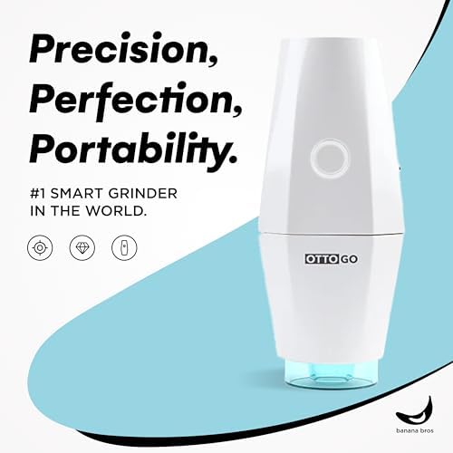 Banana Bros OTTO GO Electric Herb Grinder with Manual Control, White - Image 3