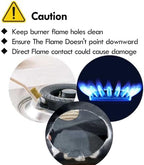 2 PCS Stove Protector liner For 30 Inch LG Gas Range Model LGLDG4315 LRG4115 LRG4113 LDG4313 LRGL5825 LRGL5925 LSGL6335DF 0.3MM Thickness Reusable Stove Burner Covers - Image 6