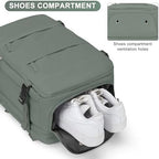 Extra Backpack For Traveling On Airplane Travel Backpack For Women Men Airline Approved Carry On Bags For Airplanes Gym Bag With Shoe Compartment Waterproof Laptop Backpack Camping Hiking Backpack - Image 5