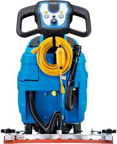 Global Industrial Commercial Electric Walk-Behind Ergo Auto Floor Scrubber - Image 3