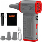 FT08 Compressed Air Duster, 1-10 Stepless Speed Adjustable by BELTLYAirDusterCarVacuum