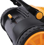 Walk-Behind Hand Push Sweeper with 5 Gears and Adjustable Broom 41.3in inch Sweeping with 14.5 Gallon Capacity Push Floor Sweeper Outdoor for Walkway and Yard - Image 6