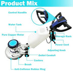 TECHTONGDA Floor Polisher Commercial Floor Buffer Scrubber 18" Carpet Cleaning Machine Industrial Orbiter Floor Cleaning 175RPM with 3gal Tank and 3 Brush heads - Image 4