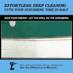Drillbrush Boat Cleaning Brush Kit - Motorized Hull Power Scrubber Set - Image 5