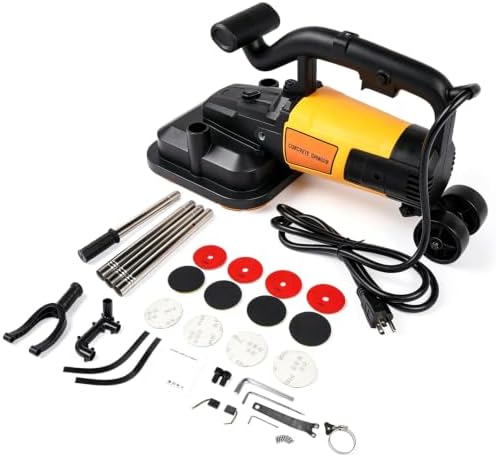 3800W 4-Head Concrete Floor Grinder Machine 6-Speed Control - Image 2