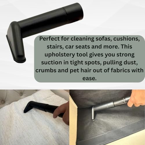 Fit on Proteam Backpack Vacuum Parts & Accessories - Compatible with Hoover C2401 - Vacuum Brush, Dusting Brush, Upholstery Tool & Extended Adapter for Commercial & Industrial Vacuum Cleaners - Image 6