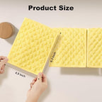 JOYMOOP Microfiber Cleaning Cloth, 6 Piece Set, Extra Small, Yellow - Image 3