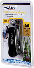 Aqueon Aquarium Algae Scraper, Fish Tank Magnetic Glass Cleaner for Glass/Acrylic, Medium by Aqueon