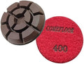 Diamond Floor Polishing Pads, 3 Inch Resin Bond Hook and Loop Polishing Pucks for Concrete, Terrazzo, Marble, Granite, Grit 400, 3PCS by ComeFloor
