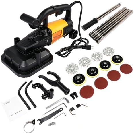 3800W 4-Head Concrete Floor Grinder Machine 6-Speed Control - Image 6
