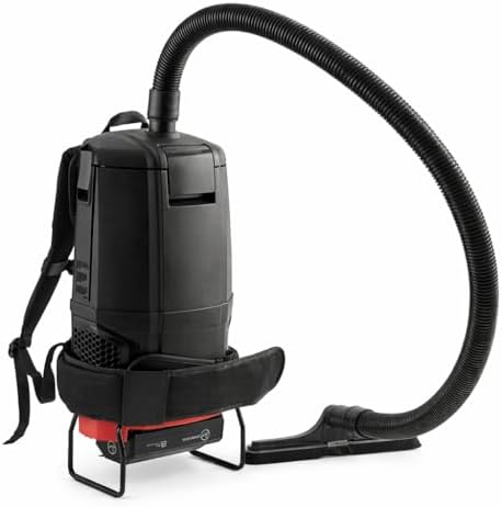 Cordless Backpack Vacuum Cleaner Kit, 40V Commercial Cleaning Vacuum with 8.0Ah Battery, Charger & 10 Dust Bags, Lightweight HEPA Backpack Vacuum for Professional Use by Unknown
