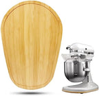 Bamboo Mixer Slider Compatible with Kitchen aid Bowl Lift 5-8 Qt Stand Mixer - Kitchen Countertop Storage Mover Sliding Caddy for Kitchen Aid 5-8 Qt Mixer by Sun3drucker