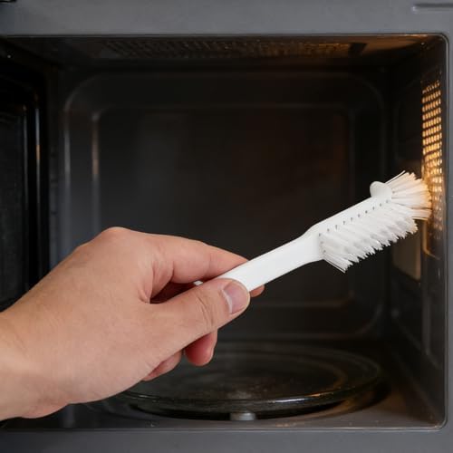 5pcs Microwave Cleaning Tool with Angled Head and Ergonomic Handle Plastic Toaster Cleaning Brush and High-Temperature Resistance for Daily Microwave and Kitchen Appliance - Image 6