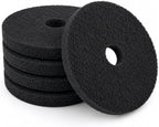 13 Inch Black Stripping Floor Pads, Extra Thick 2.3 cm, 5 Pack by AIOLITHINC