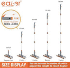Eazer 76" Spray Window Washing Kit with Extension Pole & Streak-Free Pads - Image 6