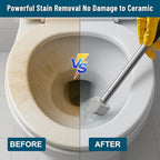 Pumice Toilet Cleaner 17in, Hard Water Stain Remover for Pool & Tub, (1+8) - Image 6