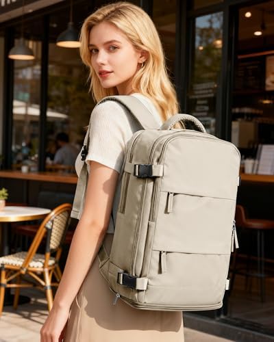 coofay Large Travel Backpack For Women Men Airline Approved Carry On Backpack Flight Approved Waterproof Sports Luggage Backpack Casual Daypack Hiking Backpack - Image 2