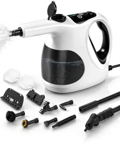 Handheld Steam Cleaner for Home–3s Fast Heat, 400ML Tank, Lightweight by kztupj