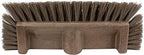 SPARTA Multi-Level Tile Scrub Brush 12" Wide Brush Head, Heavy-Duty Tile Cleaning Brush with End Bristles for Commercial Tiles, Tubs and Floor, Plastic, 12 Inches, Brown - Image 2