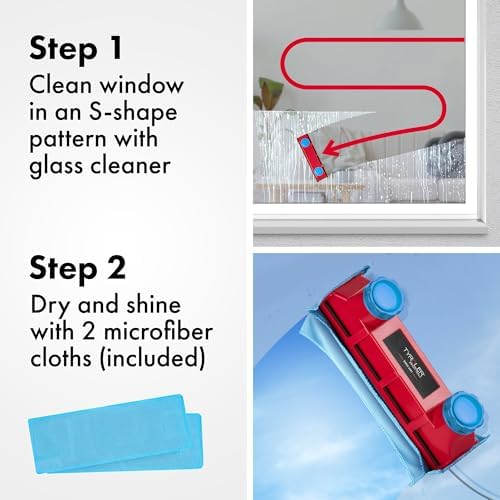 Tyroler Magnetic Window Cleaner Tool Fits Windows 0.1"-1.1" | Glider D3 AFC - Image 4