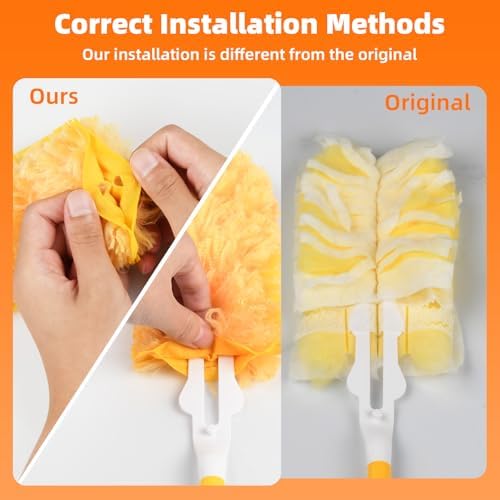 30 Pack 360 Dusters Refills for Swiffer® Dusters, Heavy Duty Duster Kit - Image 2