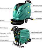 Commercial Floor scrubber machine, 21" Cleaning Width, 32.6" Suction Width, 15.9 Gallon Solution Tank, 15.9 Gallon Recovery Tank, 32000 Sqft/h, 5.5 Hours Runtime - Image 6