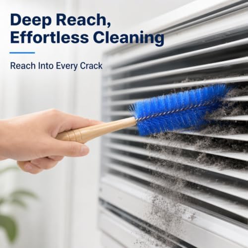 2 Pcs Fan Cleaning Brush, New Bendable Microfiber Head Dusting Brushes - Image 7