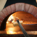 Pizza Oven Brush with Scraper,Grill Brush, Pizza Brush for Pizza Oven, 47.2 Inch Long Handle, Detachable Swivel Head Adjustable for Pizza Oven - Image 6