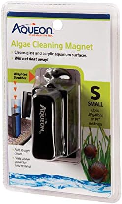 Aqueon Aquarium Algae Scraper, Fish Tank Cleaning Magnet, Small by Aqueon