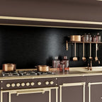 CRE8TIVE Wide 36"x118" Black Stainless Steel Contact Paper for Kitchen Wallpaper Peel and Stick Black Contact Paper Waterproof Adhesive Brushed Metallic Wallpaper for Appliances Backsplash Furniture - Image 3