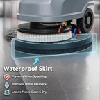 PX4 15" Compact Walk-Behind Floor Scrubber Machine, Commercial - Image 6