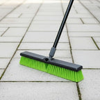 18” Indoor Shop and Garage Push Boom with Soft Bristles, Heavy Duty Brush Broom with 59” Long Handle for Commercial & Residental Floor Cleaning Sweeping - Image 6