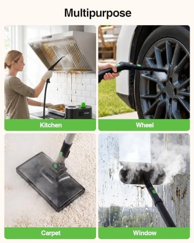 TaskStar Steam Cleaner, High Pressure Steamer for Floors, Grease and Grills - Image 2