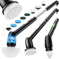 Electric Cleaning Brush, IPX7 Waterproof & 42inch Long Handle, Black by LyriFine