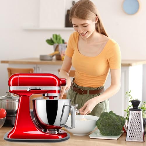 Mixer Slider Compatible with Kitchen aid Mini 3.5 Qt Tilt-Head Stand Mixe - Kitchen Countertop Storage Mover Sliding Caddy for Kitchen Aid Artisan Mixer (3.5 QT - Black) - Image 7