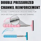 Bittwee 2PCS Car Side Mirror Squeegee, Retractable Auto Rearview Mirror Wiper, All-Purpose Window Squeegee for Cleaning Shower Glass Door, Vehicle Accessories Universal for SUV Truck RV（Blue/Pink） - Image 5