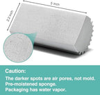 Damp Dusting Sponge Duster, 2 Pack Grey Dust Cleaning Sponge, Reusable Household Cleaning Sponge Tool for Blinds, floorboards, Fan Blades, Vents, Glass, Railings, Mirrors - Image 6