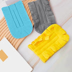 12 Pcs Reusable Duster Refills Washable Pads, Yellow,Grey, Turq - Image 6