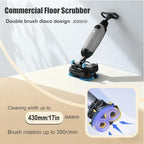 Commercial Floor Scrubber Machine, 17in Electric Buffer Polisher, - Image 4