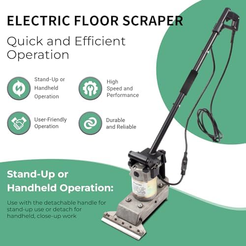 Electric Floor Scraper Machine, 3800 RPM - Image 2