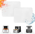 2 PCS Heat Resistant Mats for Countertop Air Fryer, 24x21in, White by Amerbro