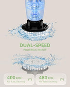 Cordless Electric Spin Scrubber, 7-in-1 Bathroom Cleaner - Image 2