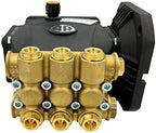 Annovi Reverberi RCA2G22E-F8 5/8” Hollow Shaft Replacement Commercial Pump. 2200 PSI, 2 GPM, 150 Bar, 1750 RPM, Brass Head, E Version Style Pressure Washer Pump, Aluminum Connection Rods. - Image 3