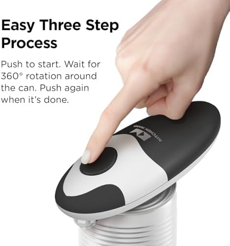 Kitchen Mama Auto 2.0 Electric Can Opener, Onyx Mist - Image 4