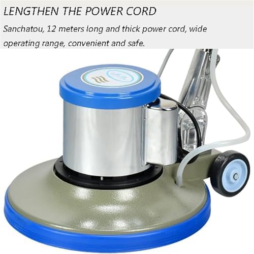 Commercial Floor Cleaner and Buffer Machine with Pads for Hotels, Factories, and Restaurants - Image 7