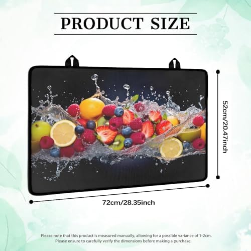 Colorful Mixed Fruit Splash Stove Top Cover for Electric Stoves - Image 3