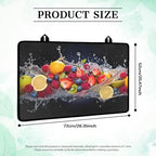 Colorful Mixed Fruit Splash Stove Top Cover for Electric Stoves - Image 3