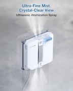 ECOVACS (2026 Version) WINBOT Mini Window Cleaning Robot - Compact Design, Dual Nozzles with Ultrasonic Spray, 9-Stage Protection System, Intelligent Path Planning, 3 Cleaning Modes - Image 5