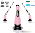 Electric Spin Scrubber - Cordless Bathroom Scrubber with 7 Brush Heads by VigorDay