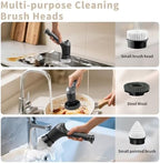 Electric Spin Scrubber, Cordless Handheld Cleaning Brush,Large Battery - Image 6